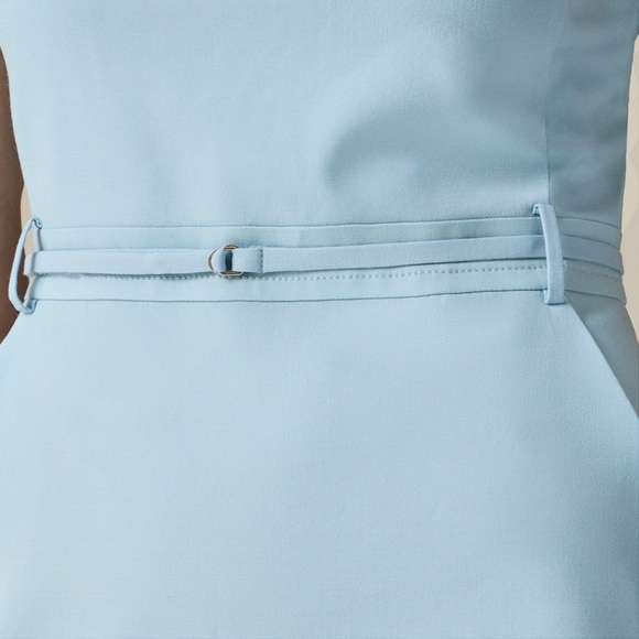 NWT J. Crew Tall executive sheath dress in Italian stretch merino wool blend - Picture 3 of 9